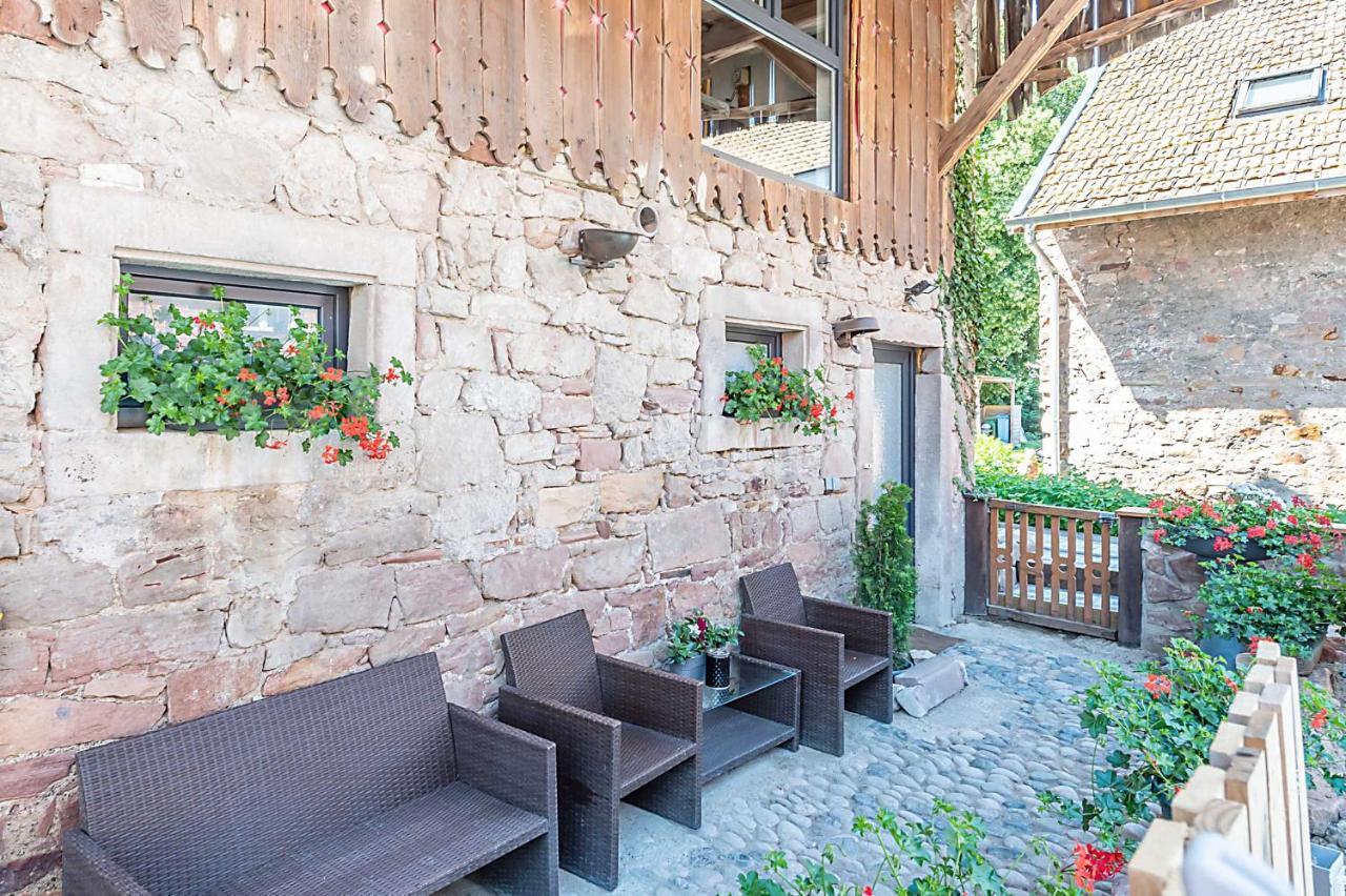 Domaine La Grange Ungersheim - Gite La Grange 5 Etoiles Exterior foto