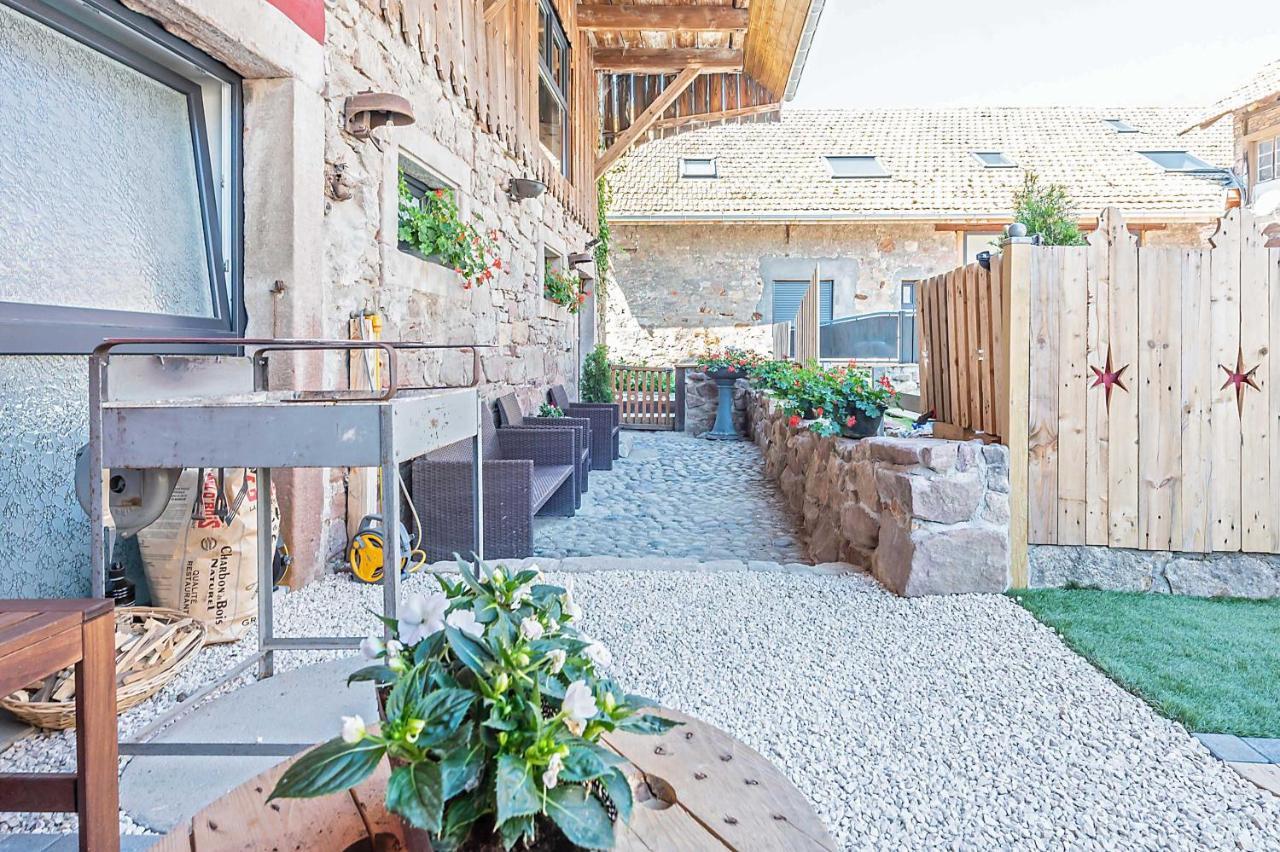 Domaine La Grange Ungersheim - Gite La Grange 5 Etoiles Exterior foto